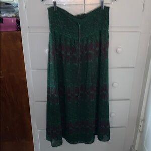 Green Maxi Skirt or dress - women’s size XL